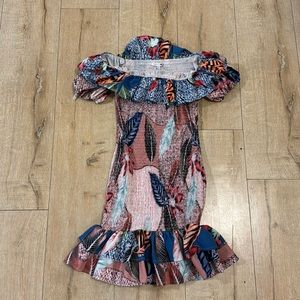 Fashion nova beautiful floral dress size Small